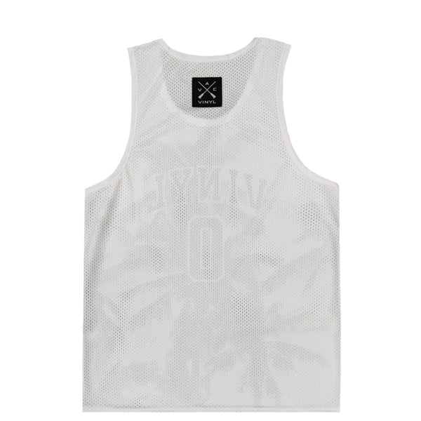 Vinyl art clothing - 66351-02 - white miami sleeveless tee