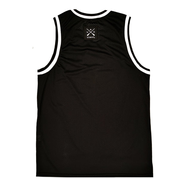 Vinyl art clothing - 66500-01 - black vinyl sleeveless tee