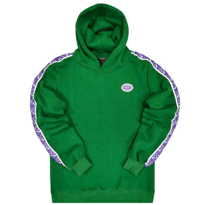 Vinyl art clothing - 75400-20 - oval logo hoodie - green