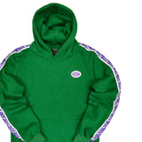 Vinyl art clothing - 75400-20 - oval logo hoodie - green