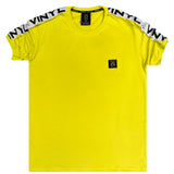 Vinyl art clothing - 76412-20 - bright green t-shirt with logo tape