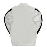 Vinyl art clothing - 77250-02-W - white striped velour jacket