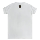Vinyl art clothing - 77420-02 - white t-shirt with small tape