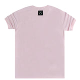 Vinyl art clothing - 77420-03 - t-shirt with small tape - pink