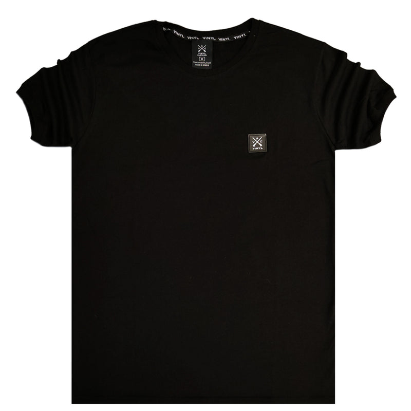 Vinyl art clothing - 92820-01 - black big logo t-shirt