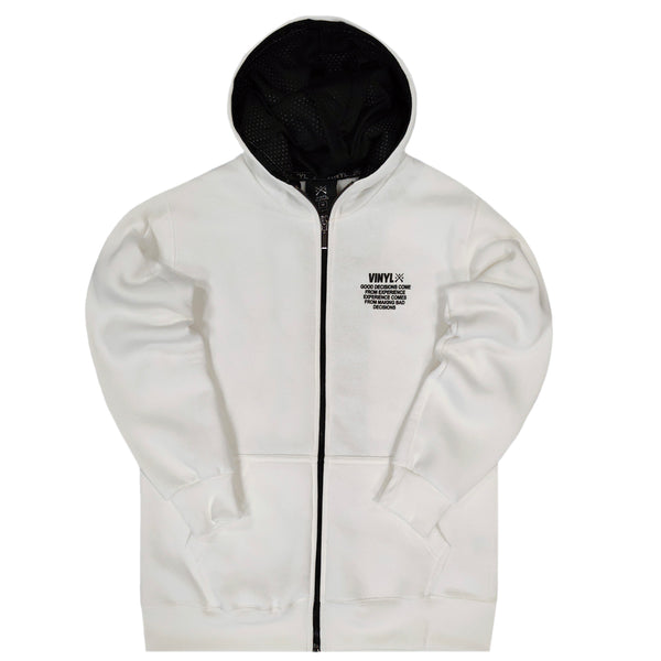 Vinyl art clothing - 99310-02 - white vinyl must marked jacket