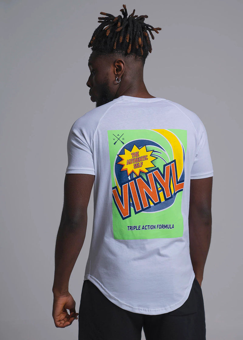 Vinyl art clothing - 96724-02 - white authentic self t-shirt