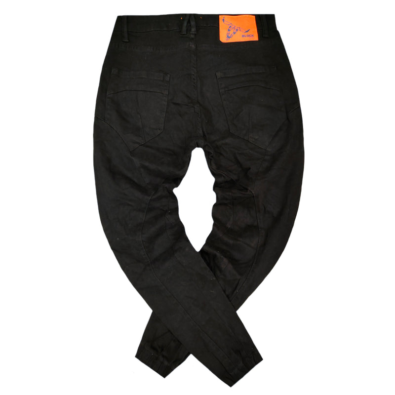 Block jeans ben w22 - denim - black