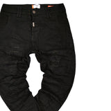 Block jeans ben w22 - denim - black