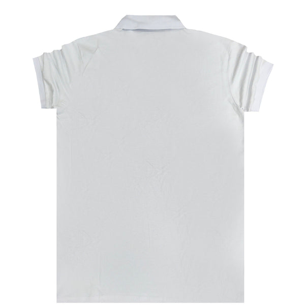 Ben tailor polo t-shirt graham - white