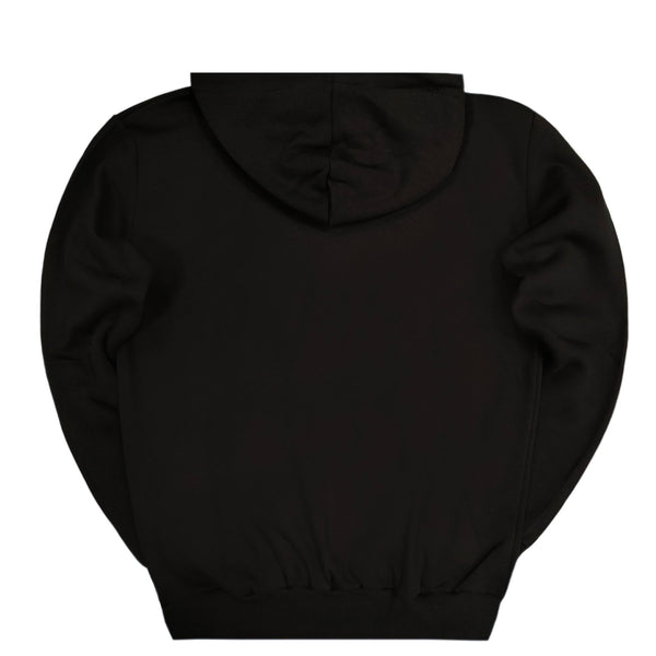 Close society - W22-501 - simple logo hoodie - black