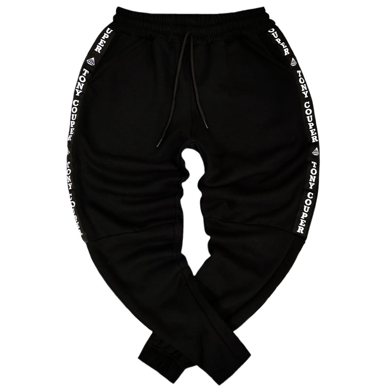 Tony couper - F23/15 - gross trackpants - black