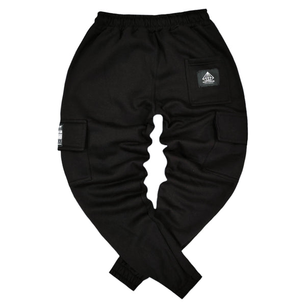 Tony couper - F23/5 - cargo trackpants - black