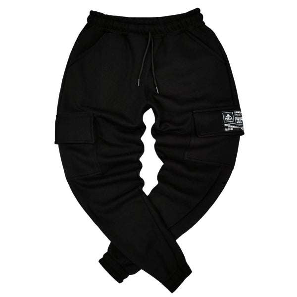 Tony couper - F23/5 - cargo trackpants - black