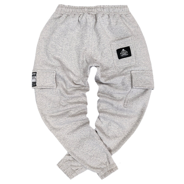 Tony couper - F23/7 - cargo trackpants - grey