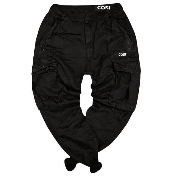 Cosi jeans giudi cargo pants w22 black