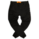 Block jeans - gus black - cargo pants - black