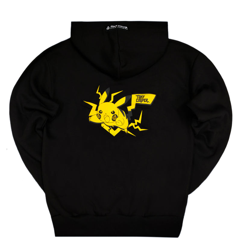 Tony couper - H23/38 - pikachu hoodie - black