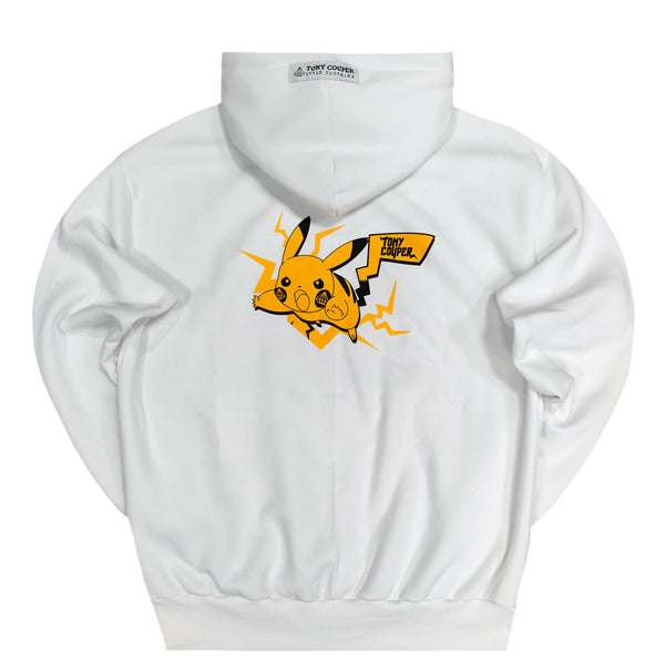 Tony couper - H23/39 - pikachu hoodie - white