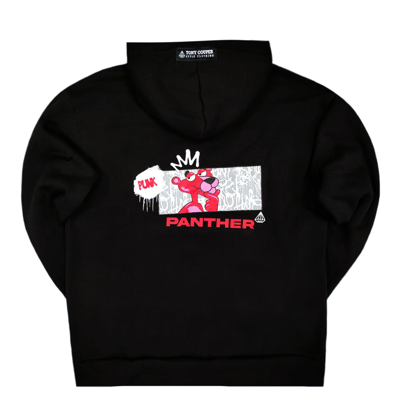 Tony couper - H23/5 - panther hoodie - black