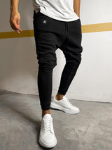 Magic bee - MB22407 - elasticated track pants - black