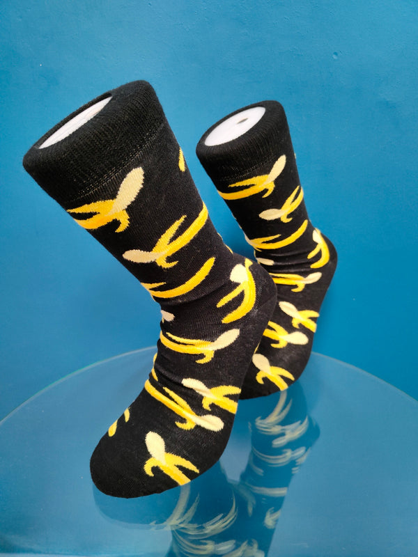 V-tex socks big bananas - black