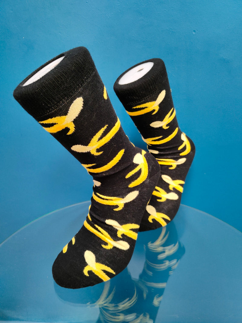 V-tex socks big bananas - black