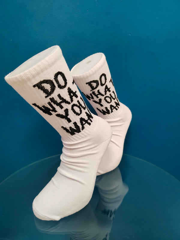 V-tex socks what you want - white