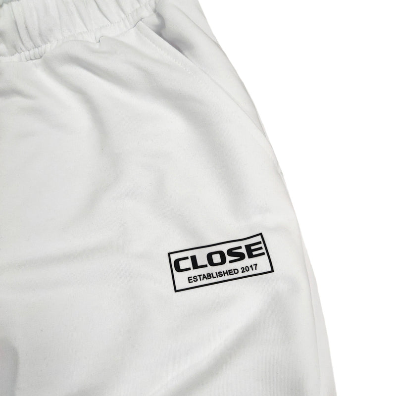 Clvse society - W22-142 - frame logo pants - white