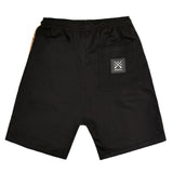 Vinyl art clothing - 05434-01 - shorts with logo tape - black