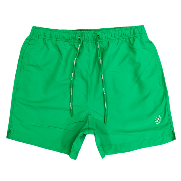 Superdry - M3010186A-92E - code essential 15 inch swim short - bright green