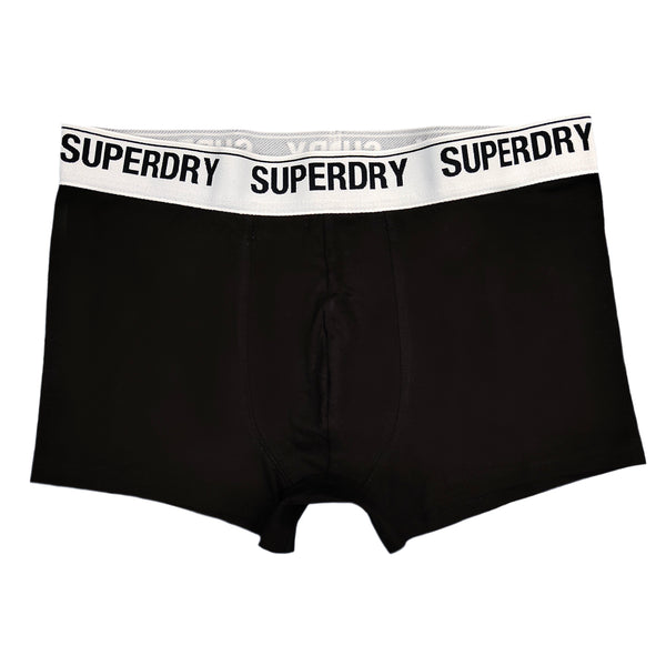 Superdry - M3110348A-6PV - trunk multi 1 piece boxer - black