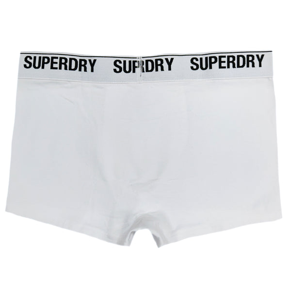 Superdry - M3110348A-RWN - trunk lined white - white