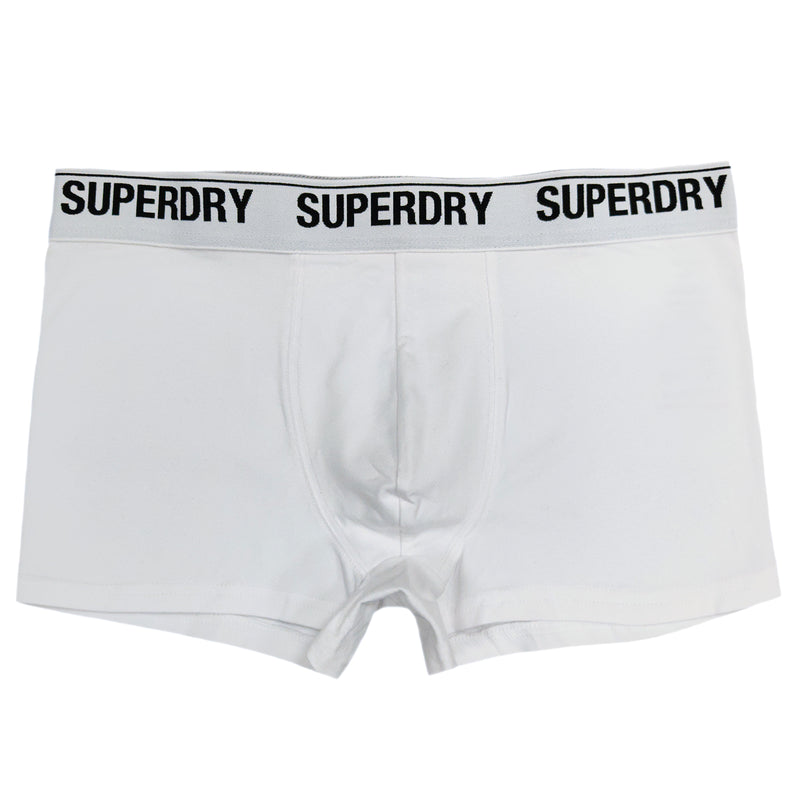 Superdry - M3110348A-RWN - trunk lined white - white