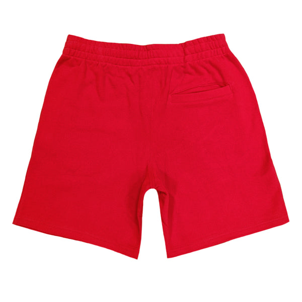 Superdry - M7110319A-OPI - risk code sl applique sweatshort - red