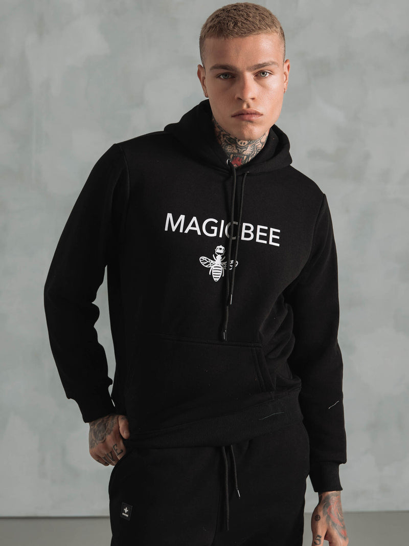 Magicbee - MB22505 - classic logo hoodie - black