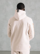 Magicbee - MB22506 - double logo hoodie -white pink