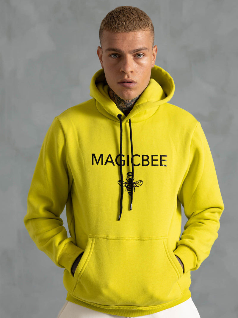 Magicbee - MB22505 - classic logo hoodie - yellow apple