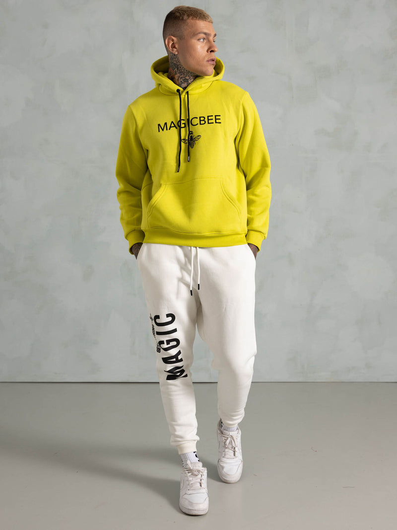 Magicbee - MB22505 - classic logo hoodie - yellow apple