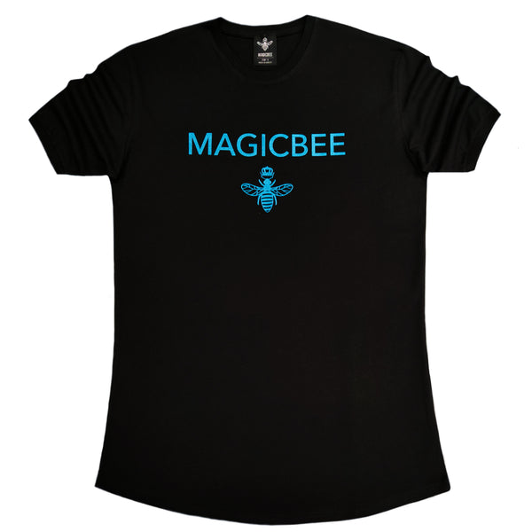 Magic bee - MB220 - classic petrol logo tee - black