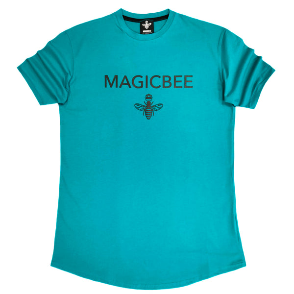 Magic bee - MB2206 - classic petrol logo tee - petrol