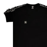 Magic bee - MB2213 - double tape tee - black