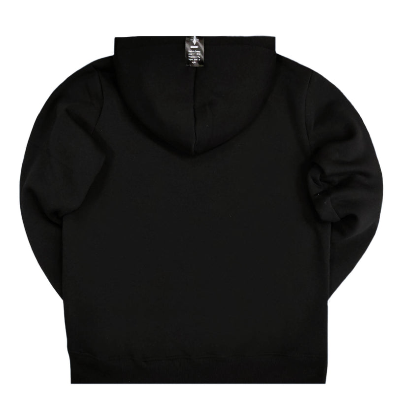 Magicbee - MB22505 - classic logo hoodie - black - red