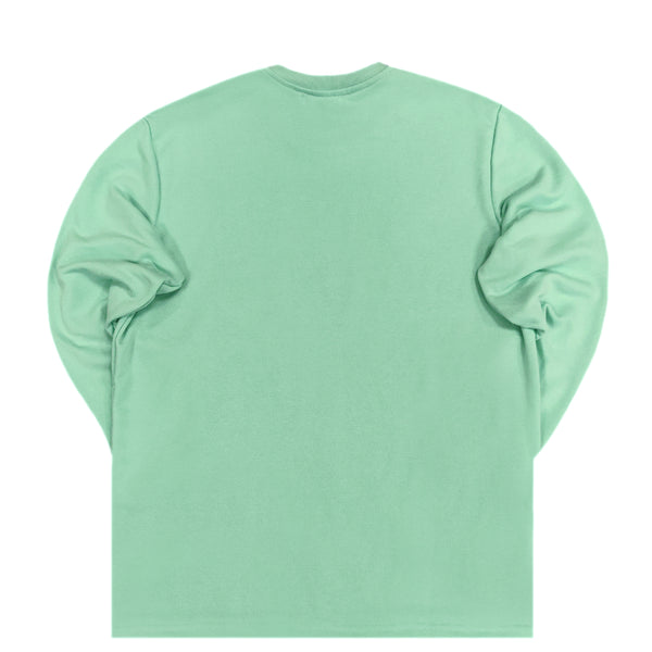 Magicbee - MB22509 - classic long sleeve tee - teal