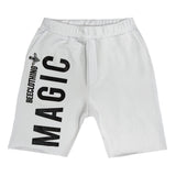 Magicbee - MB2256 - big logo shorts - white