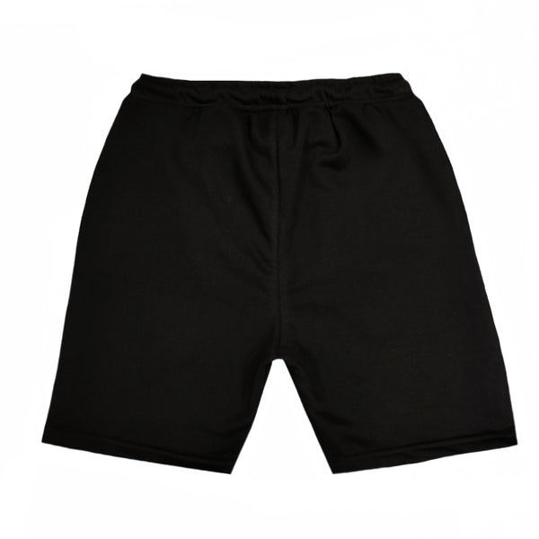 Magicbee - MB2258 - black tape shorts - black