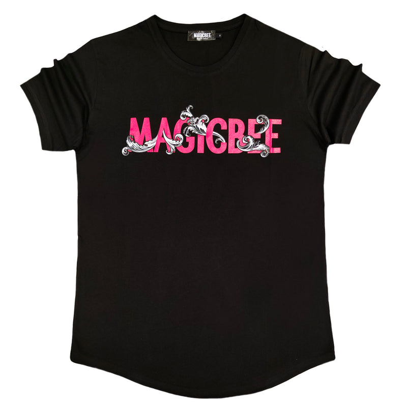 Magic bee - MB2306 - big red logo tee - black