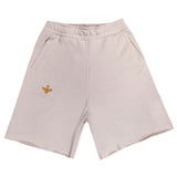 Magicbee - MB2350 - gold embroidered shorts - beige