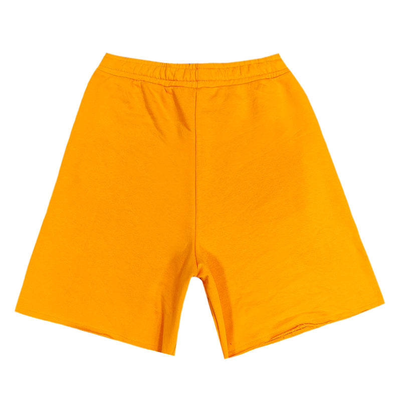 Magic bee logo shorts - yellow