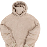 Madmext - MDXT.0986 - woodgreen hoodie - beige